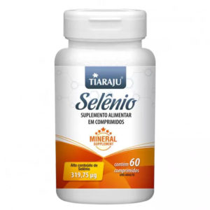 Selênio – Tiaraju – 60 Cápsulas – 319,75 μg