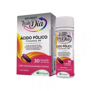 STD Polivitamínico Ácido fólico – Katiguá – 30 Cápsulas – 250mg