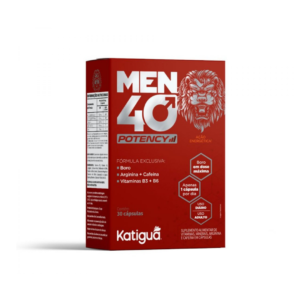 Men 40 Potency – Katiguá – 30 Cápsulas – 500mg