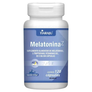 Melatonina Z + Triptodano – Tiaraju – 120 Cápsulas – 820mg