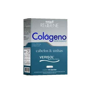 Colágeno Verisol Cabelos & Unhas – Katiguá – 60 cápsulas