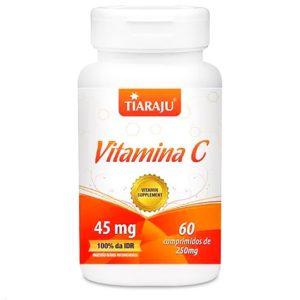 Vitamina C – Tiaraju – 60 Cápsulas – 250mg