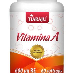 Vitamina A – Tiaraju – 60 Cápsulas – 600μg